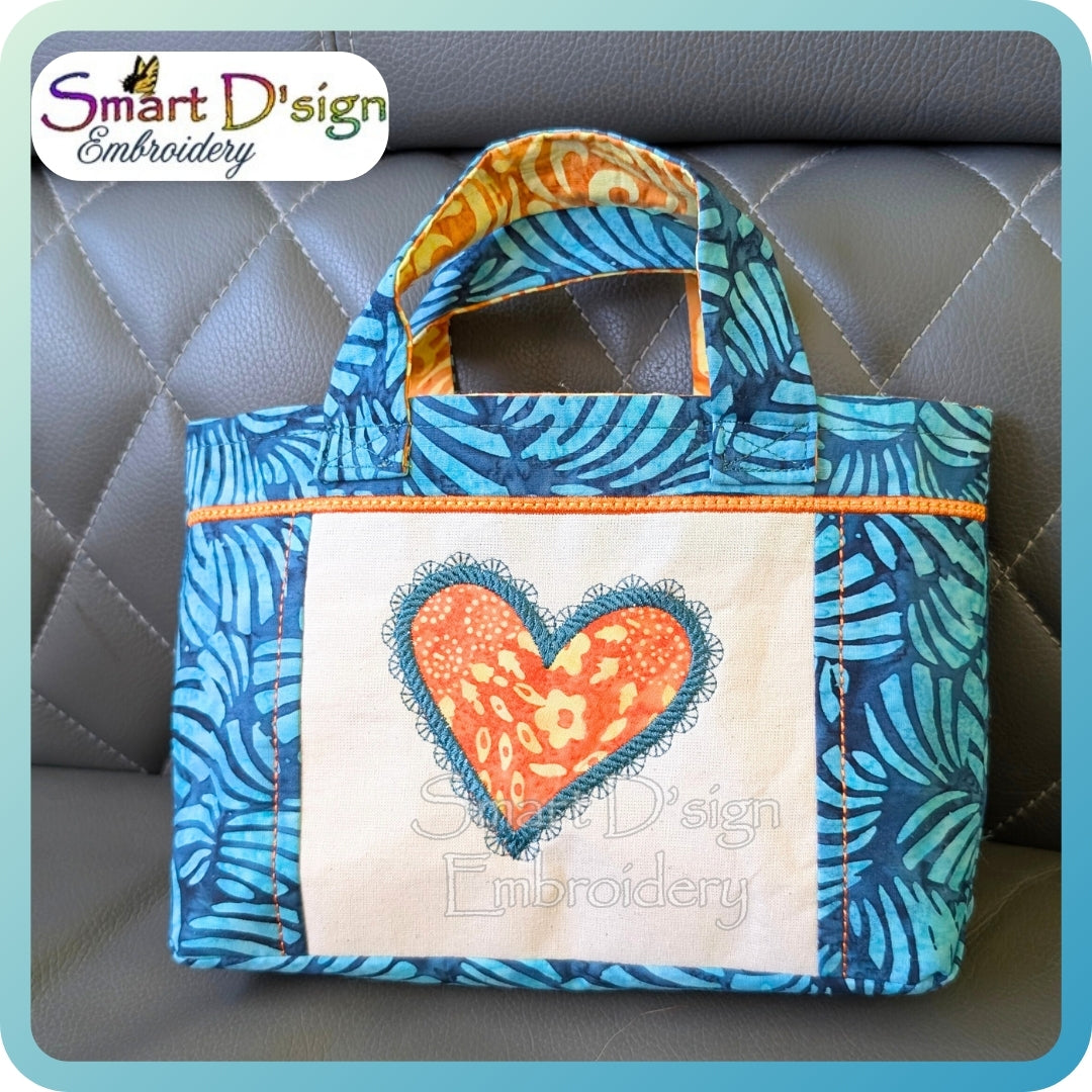 MAEVIE's BAG - ITH 3D Flat Bottom Tote Bag