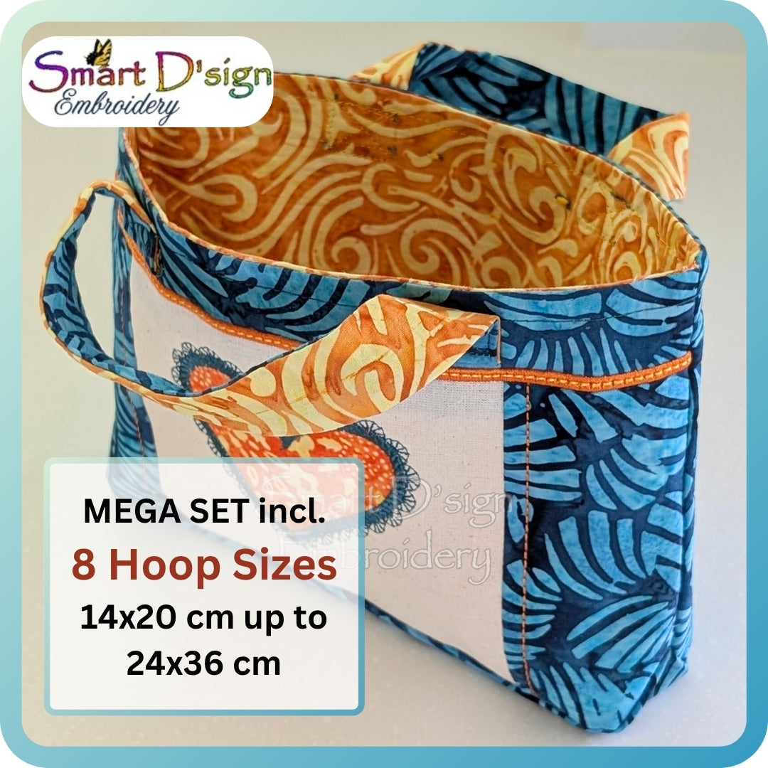 MAEVIE's BAG - ITH 3D Flat Bottom Tote Bag