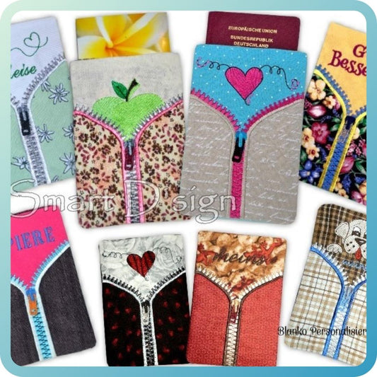 ITH 9x PASSPORT & VOUCHER SLIP POUCH