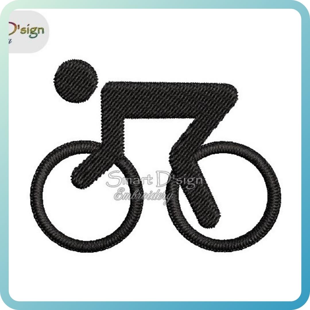 RADFAHREN Piktogramm