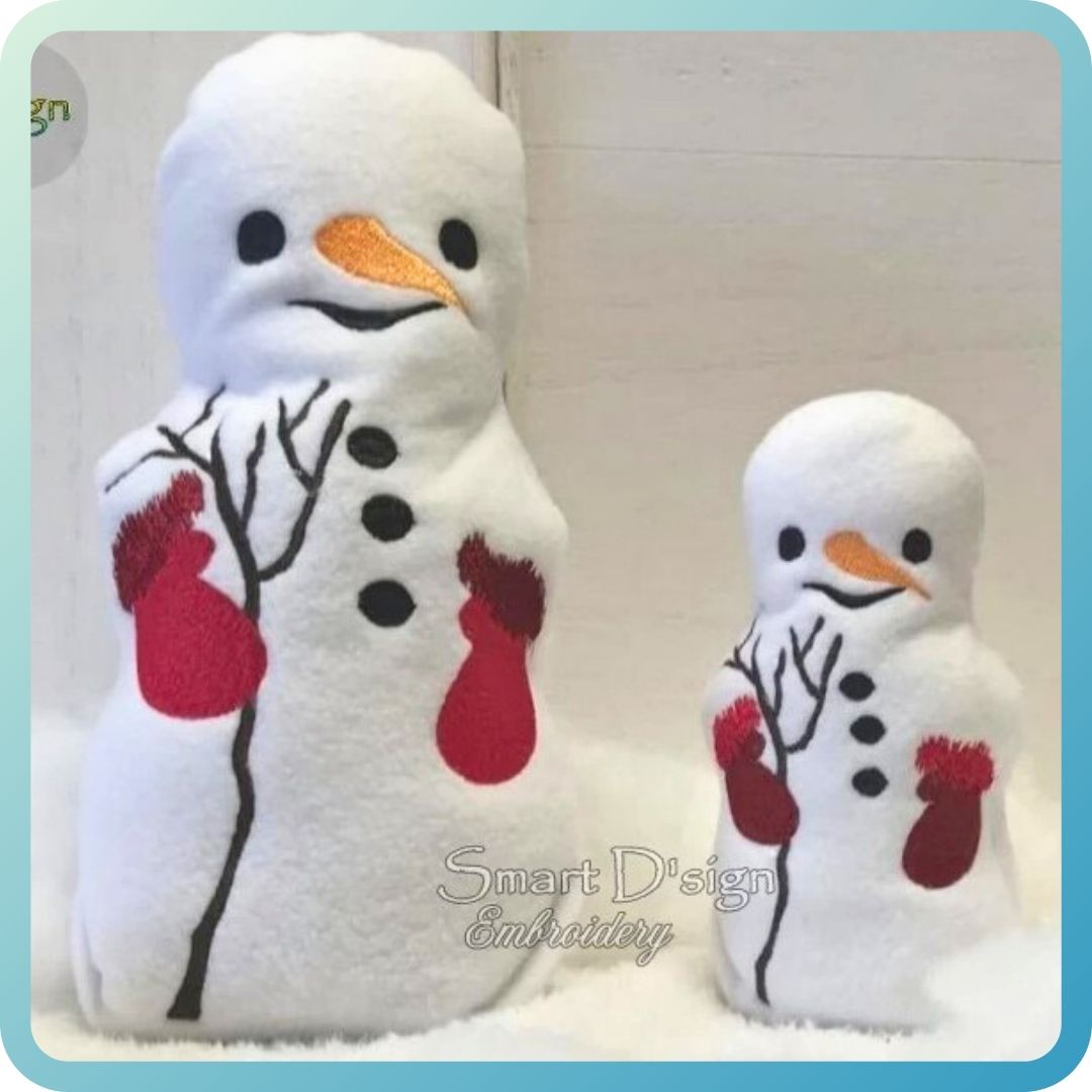 3D FREE-STANDING ITH CHRISTMAS SNOWMAN