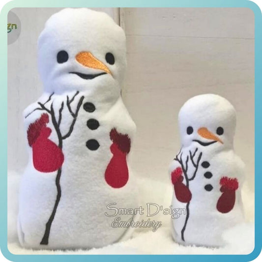 3D FREE-STANDING ITH CHRISTMAS SNOWMAN