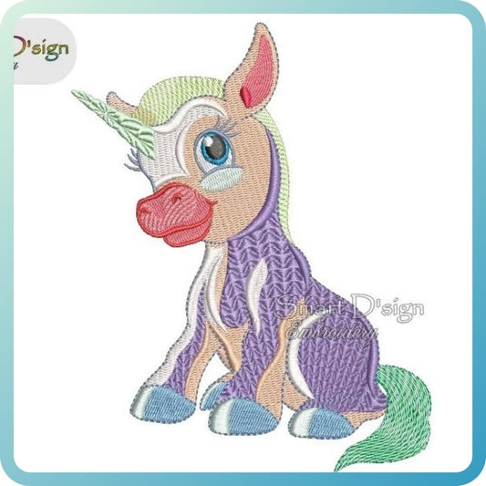 SITTING UNICORN