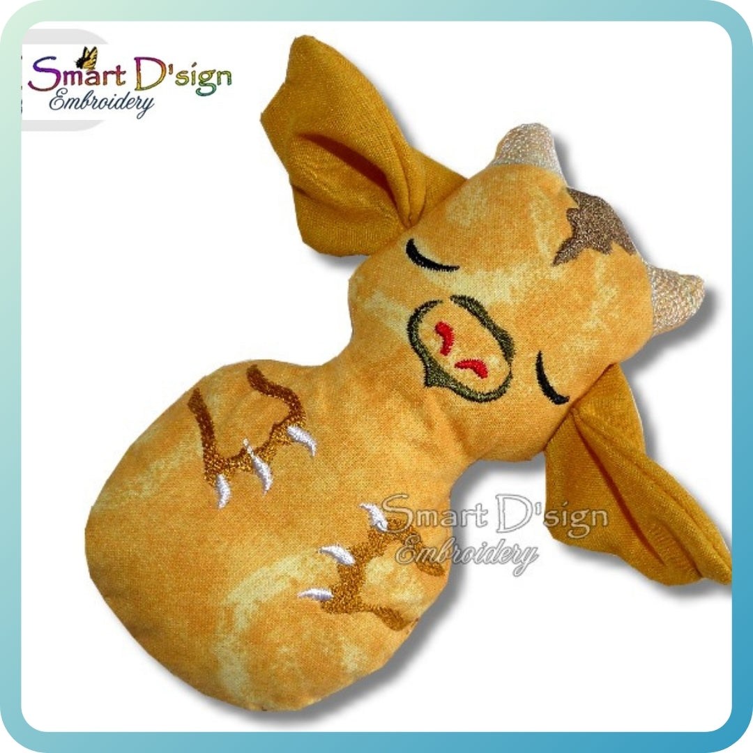 ITH SCHLAFENDER DRACHEN mit EIERSCHALE Schlafsack