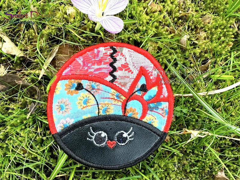 ITH LADYBUG PARTY - ITH COASTER 4x4 inch