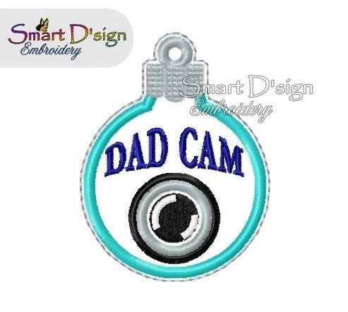 ITH DAD CAM CHRISTMAS BAUBLE