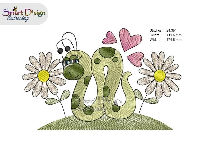SPRING MEADOW FRINGE & FILL STITCH DESIGNS Mega Set