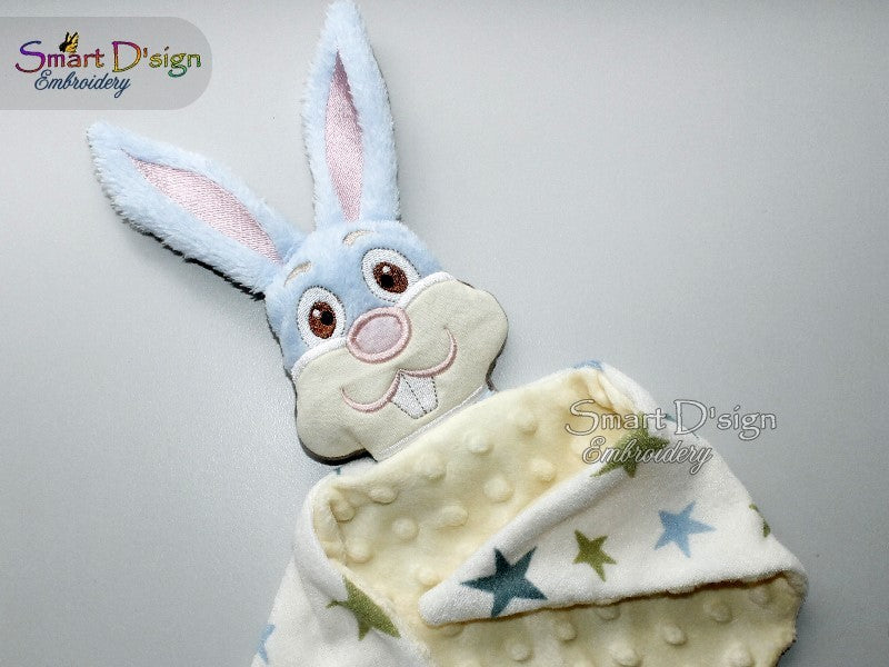 ITH BUNNY for BABY SNUGGLE BLANKET