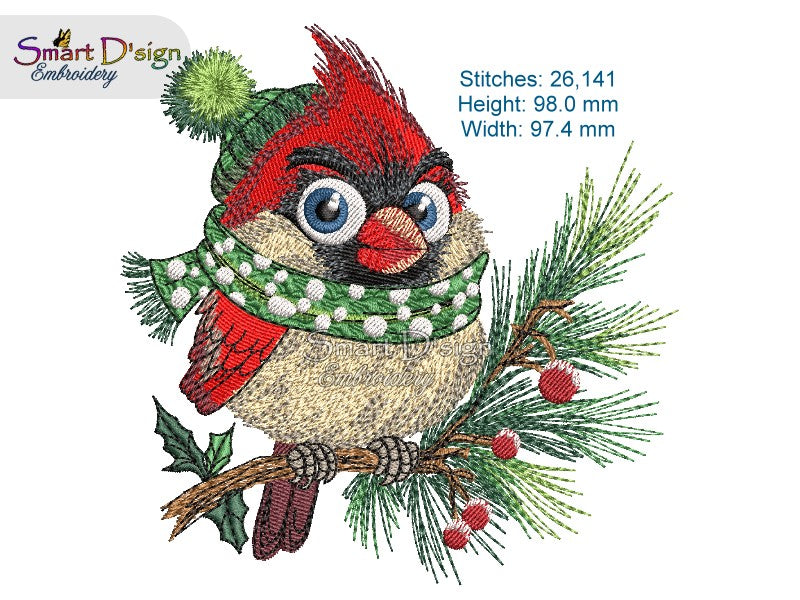 ROTER KARDINAL - WEIHNACHTSSPERLING