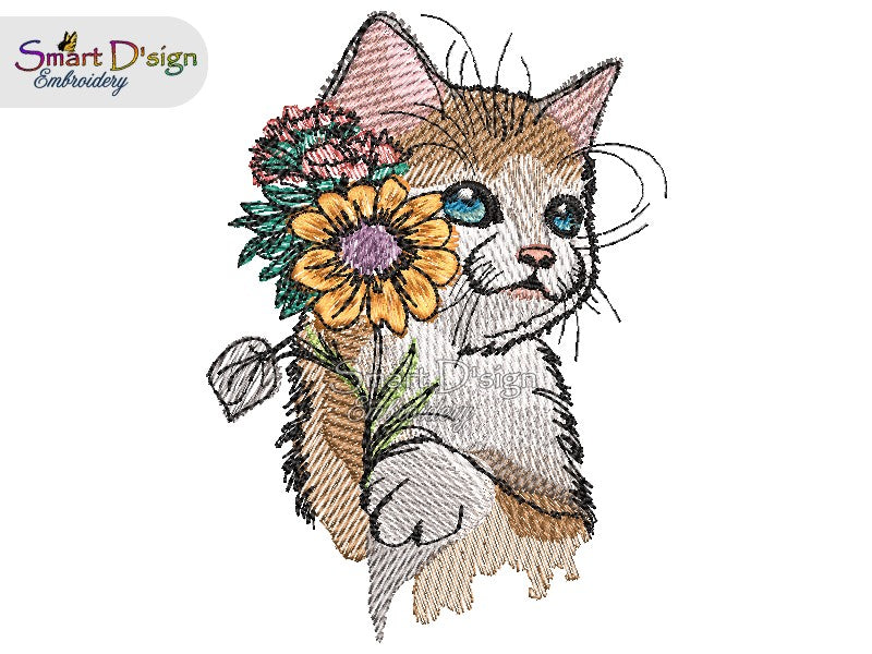 SUNFLOWER KITTEN