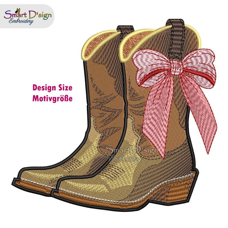 COWGIRL STIEFEL mit Schleife