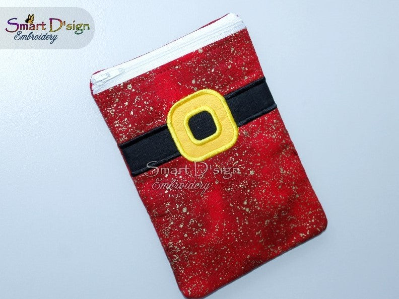 ITH SANTA BELT CHRISTMAS BAG