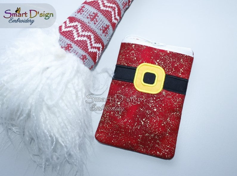 ITH SANTA BELT CHRISTMAS BAG