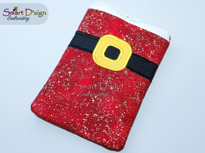 ITH SANTA BELT CHRISTMAS BAG