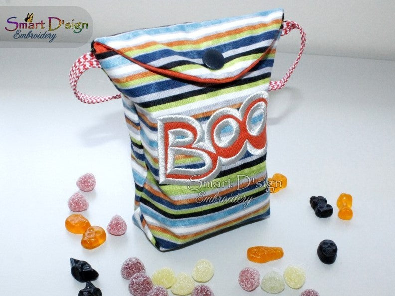 EXCLUSIVE Flat Bottomed ITH CANDY BAG 'BOO'