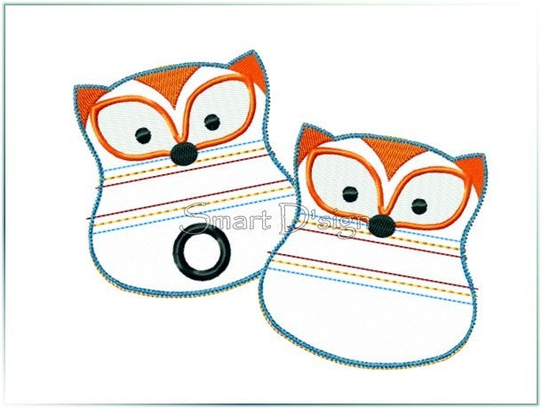 ITH SET FOX Doggy Bags