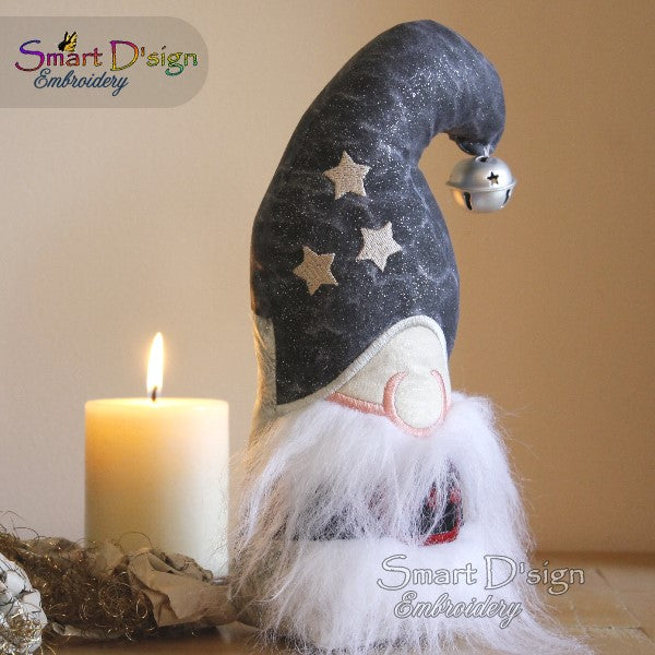 3D FREE-STANDING ITH CHRISTMAS STAR GNOME