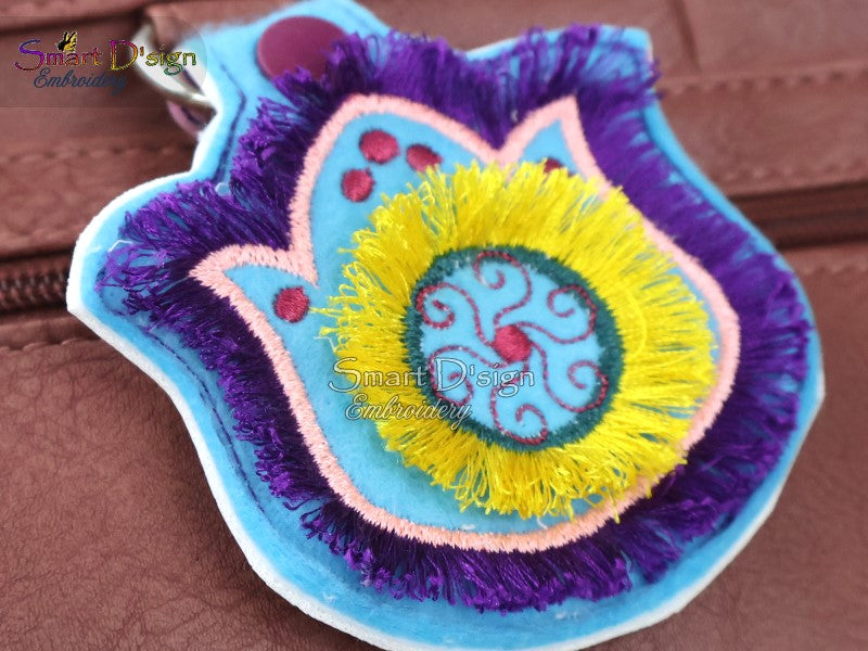 ITH FRINGE KEY TAG MARRAKESH