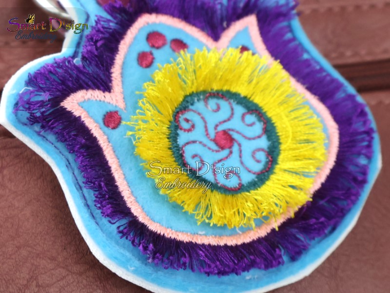 ITH FRINGE KEY TAG MARRAKESH