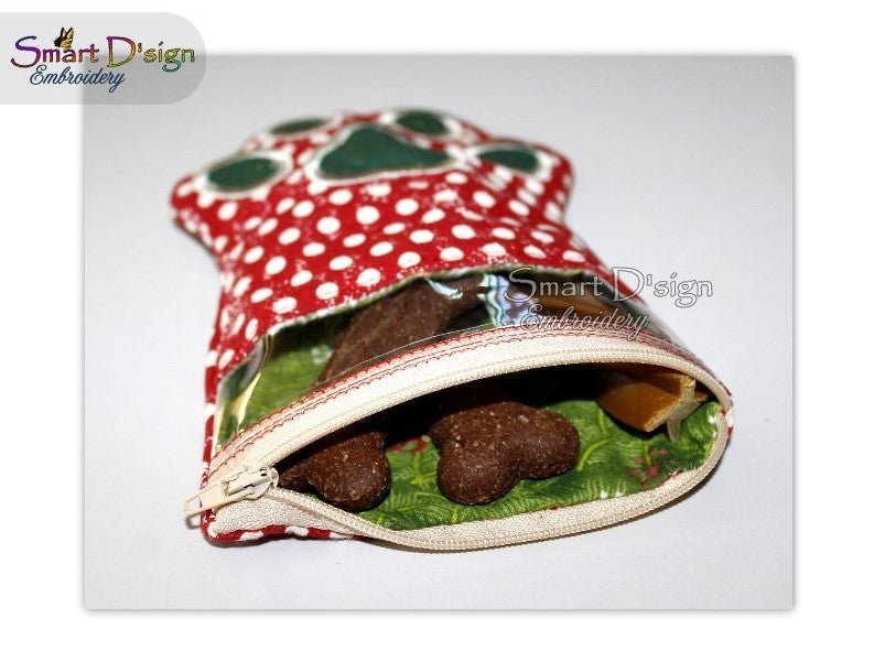 ITH PFOTE REISSVERSCHLUSS-TASCHE