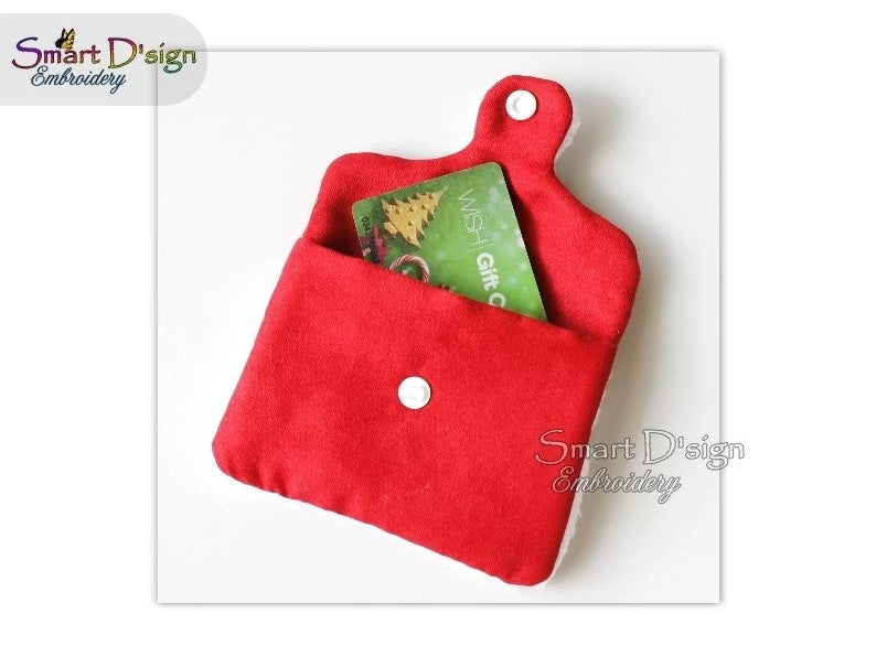 ITH SANTA GIFT CARD HOLDER