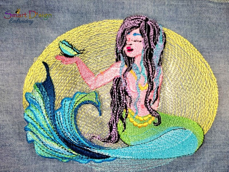 MERMAID with Butterfly