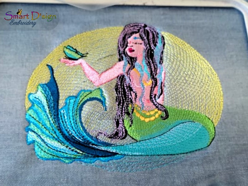 MERMAID with Butterfly