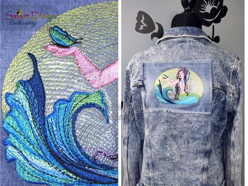MERMAID with Butterfly