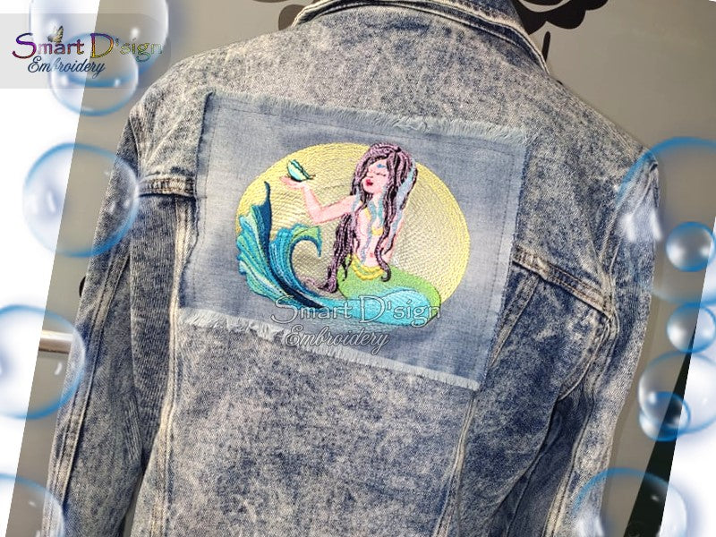 MERMAID with Butterfly