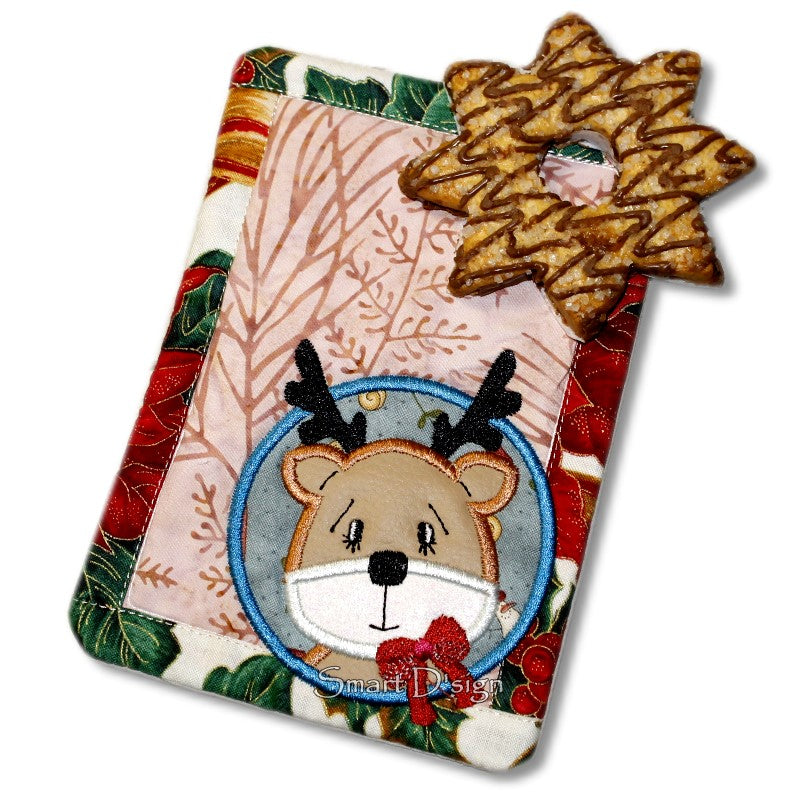 2x ITH WINTER MUG RUG WEIHNACHEN RUDOLF