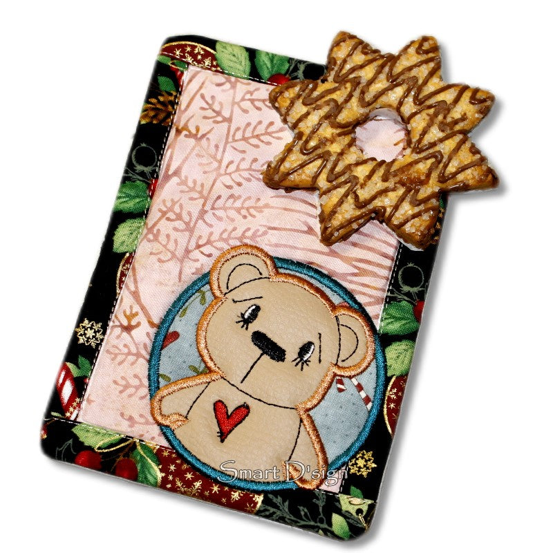 2x ITH WINTER MUG RUG WEIHNACHEN TEDDY