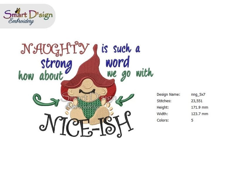 NAUGHTY NICE GNOME