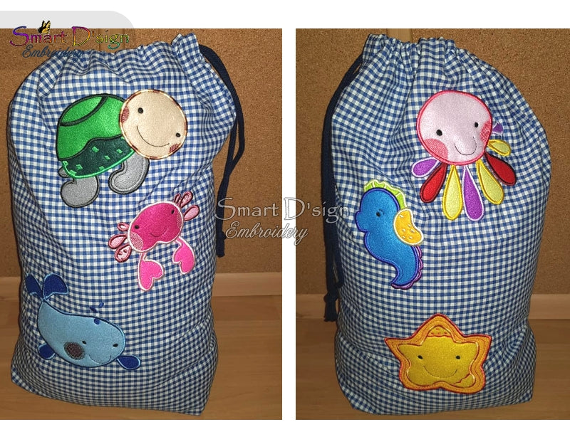 UNDER THE SEA - 12x Baby Nursery Appliques