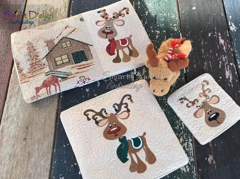 RUDOLF Nr. 4 mit Weihnachtslichtern