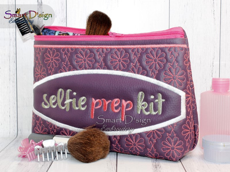 SELFIE PREP KIT - ITH QUILT REISSVERSCHLUSS TASCHE - 2 Formen