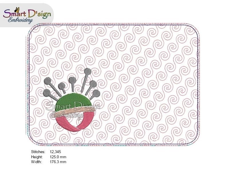 PINCUSHION - ITH MUG RUG SEWING ROOM