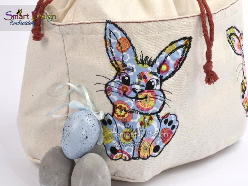 CUTE LITTLE BUNNY #2 Doodle Applique