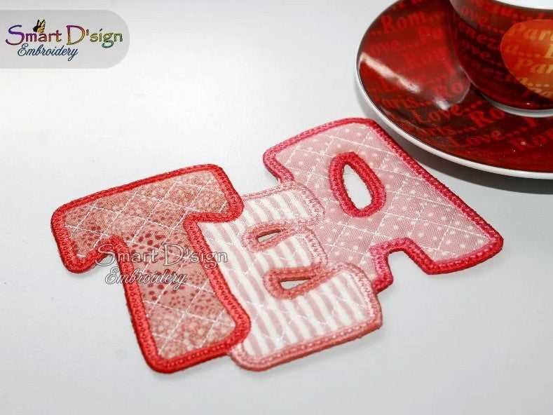 ITH TEA COASTER