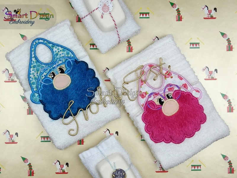 ITH SANTA Towel Hanger