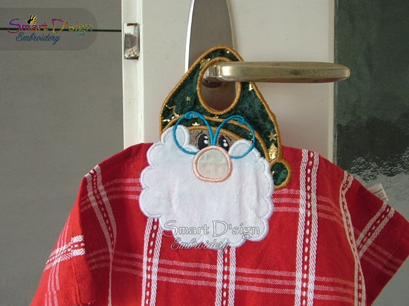 ITH SANTA Towel Hanger