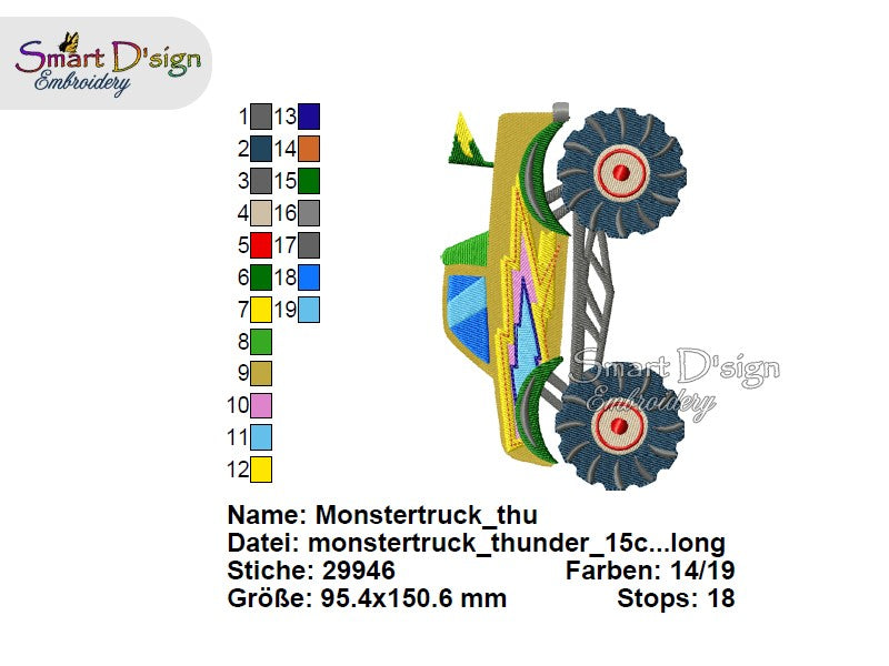 MONSTER TRUCKS - THUNDER -