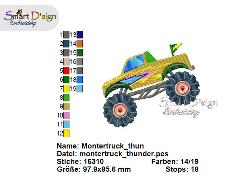 MONSTER TRUCKS - THUNDER -