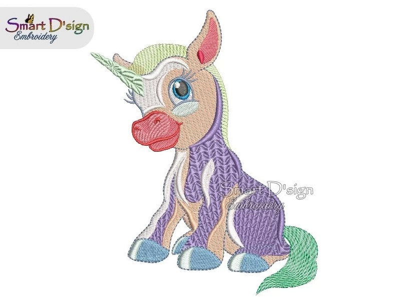 SITTING UNICORN