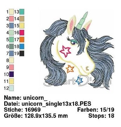 EINHORN Leichter Füllstich