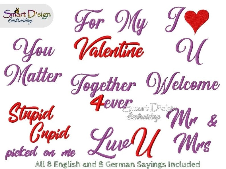 VALENTINE ITH CUSHION Cover MEGA SET