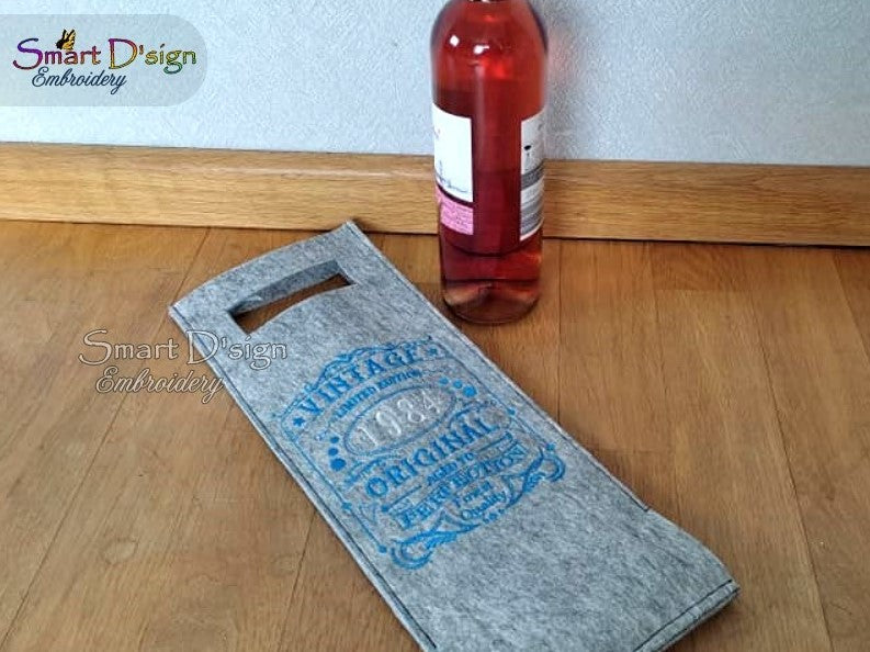 VINTAGE GEBURTSTAGSETIKETT mit Zahlen
