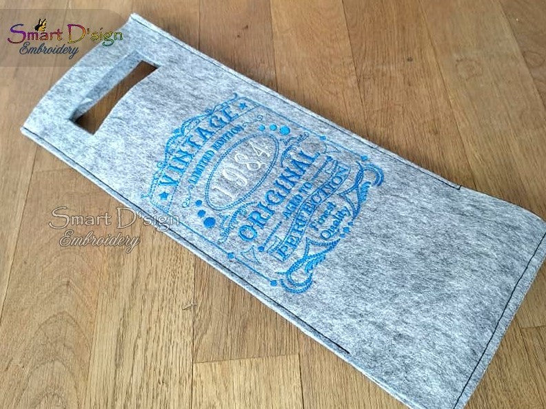 VINTAGE GEBURTSTAGSETIKETT mit Zahlen