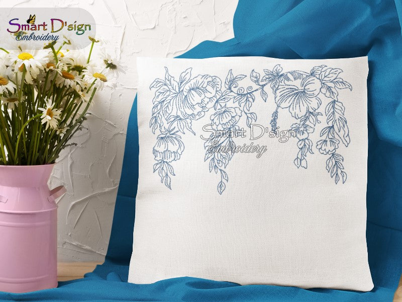 BLUMENRANKE REDWORK/BLUEWORK
